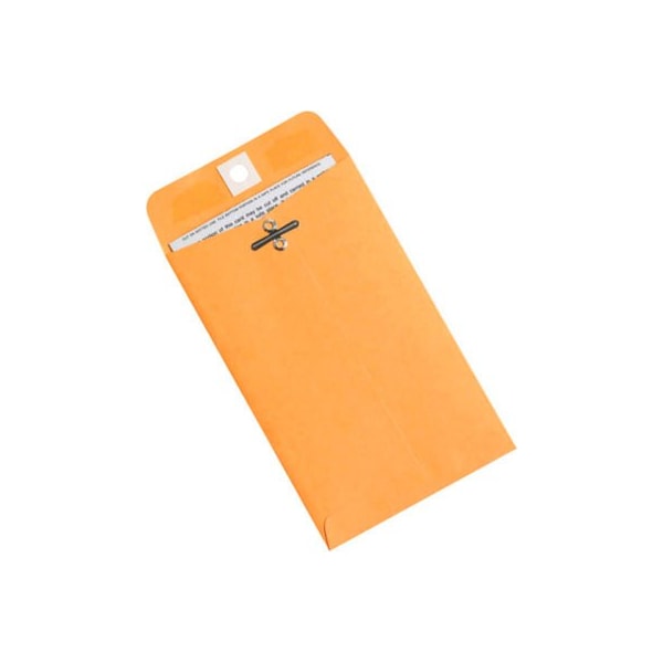 Box Packaging Clasp Catalog Envelopes, 6-3/8"W x 4"H, Kraft, 1000/Pack EN1014 - main